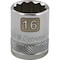Dynamic 3/8" Drive, 16mm Metric Socket, 12 Points D009116 - alternate 3